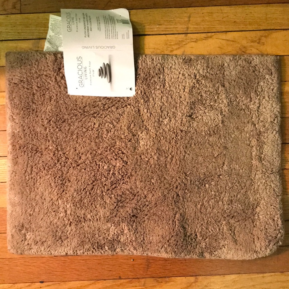 Fuzzy Bath Mat